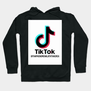 Tha Phenomenal 1 Ath Tha Great Tik Tok 10k Tee (White) Hoodie